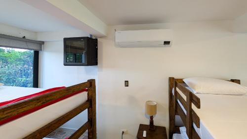 Ένα ή περισσότερα κρεβάτια σε δωμάτιο στο Chalet Albalua