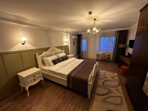 Katil atau katil-katil dalam bilik di Gül Hanım Konağı Butik otel