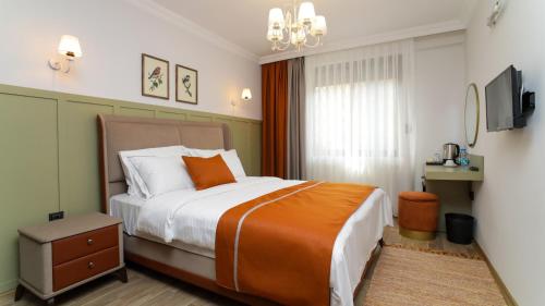 Katil atau katil-katil dalam bilik di Gül Hanım Konağı Butik otel