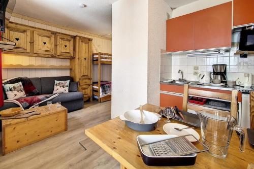 Résidence Carlines I - Studio classique · Au pieds des pistes · Balcon MAE-3664