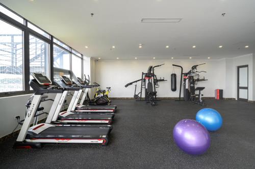 Γυμναστήριο ή/και όργανα γυμναστικής στο Norah Hotel Vinh Yen