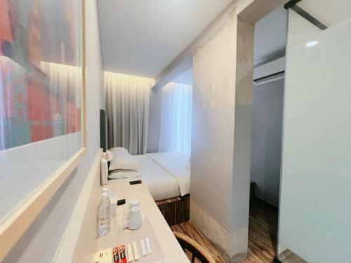 Koupelna v ubytování Hako Hotel