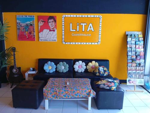 Area soggiorno di Lita Guesthouse