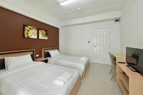 Μια τηλεόραση ή/και κέντρο ψυχαγωγίας στο B32 Apartment
