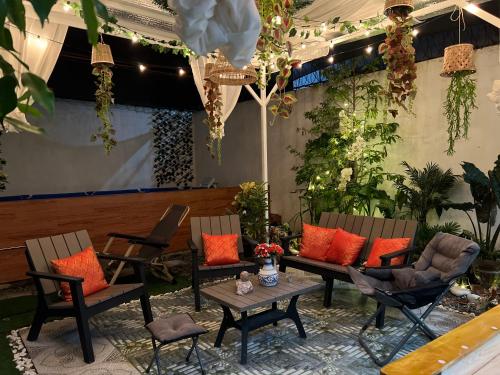 Ruang duduk di GW d' Garden