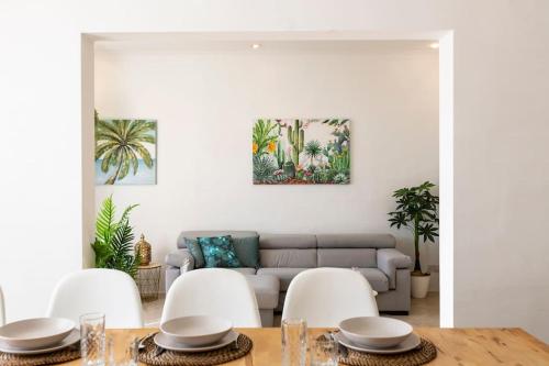 Area soggiorno di Amazing apartment in Valletta