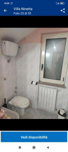 Bilik mandi di B&B Villa Ninetta