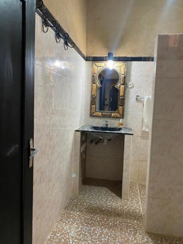 Koupelna v ubytování Hotel le Touareg