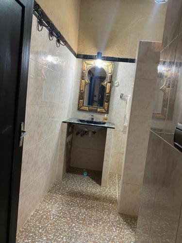 Koupelna v ubytování Hotel le Touareg