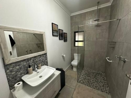 Et badeværelse på Lantern Cottage