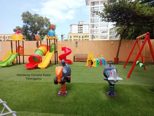 Laste mänguala majutusasutuses Anggerik Camelia Homestay Apartment Ladang Tok Pelam FREE WIFI