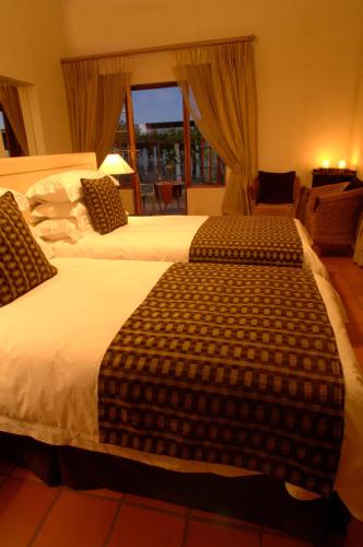 Кровать или кровати в номере Naries Namakwa Retreat