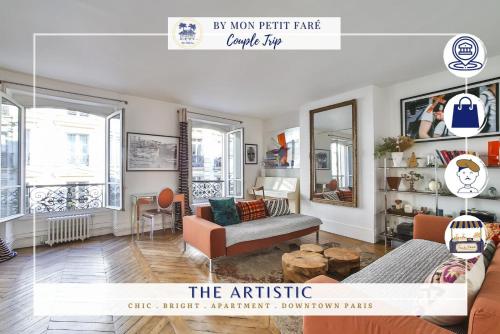 L'artistique - design & spacieux - Tour Eiffel