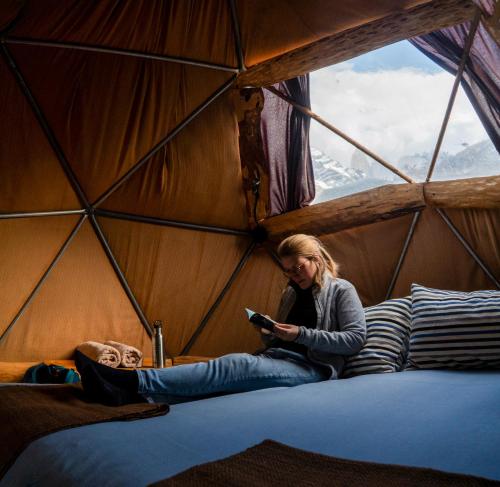 Hosté ubytování Ecocamp Patagonia