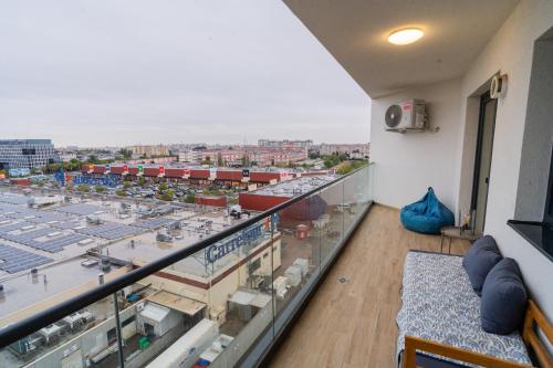 Χώρος καθιστικού στο Vulcan Residences - Premium Apartments