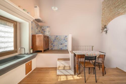 Kuchyň nebo kuchyňský kout v ubytování Casa Serena