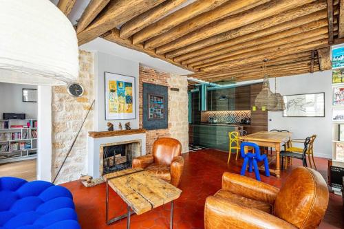 Trendy flat Luxembourg gardens