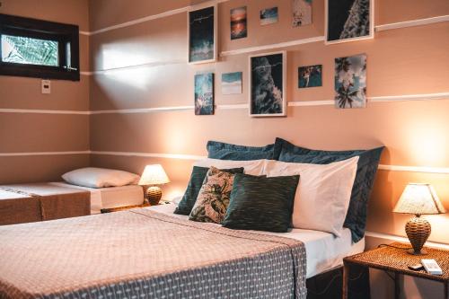 Ένα ή περισσότερα κρεβάτια σε δωμάτιο στο Bacana Hotel Boutique