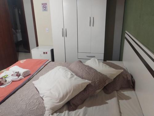 Katil atau katil-katil dalam bilik di Hotel Lurian