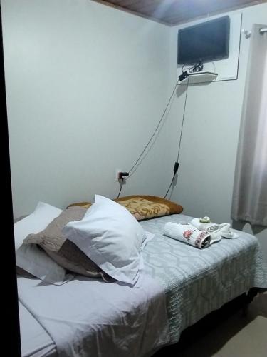 Katil atau katil-katil dalam bilik di Hotel Lurian