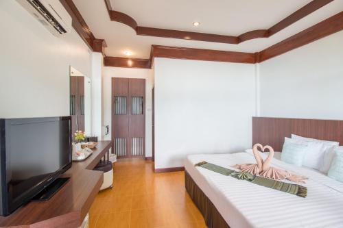 Postel nebo postele na pokoji v ubytování Chai Chet Resort Koh Chang