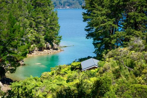 Un paisaje natural cerca de la casa de huéspedes