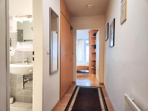 Ένα μπάνιο στο Appartement Peter in Freyung im Bayerischen Wald