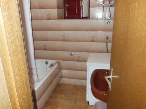 Ένα μπάνιο στο Apartment Jakica