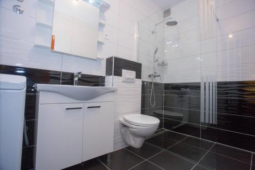 Koupelna v ubytování Apartment Lenka Mato