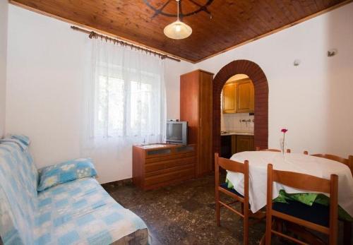 Ένα ή περισσότερα κρεβάτια σε δωμάτιο στο Apartments Juri