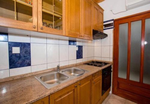 Η κουζίνα ή μικρή κουζίνα στο Apartments Juri
