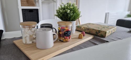 Charleroi Cozy Homeにあるベッド
