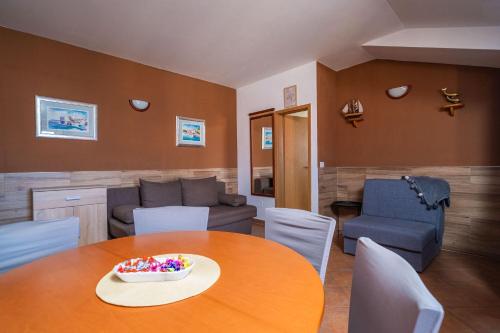 Χώρος καθιστικού στο Apartments Pavo