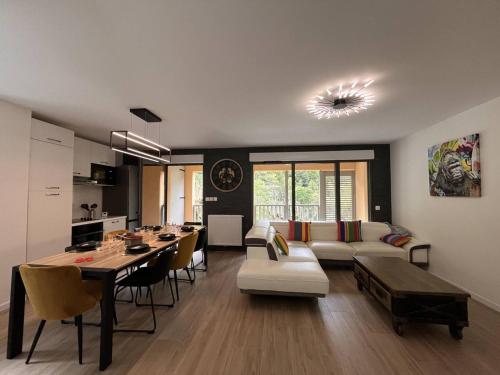 Lodge spacieux 8 pers, 3 parkings, à 10 min du centre-ville - FR-1-234-323