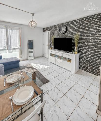 Appartement moderne avec Wi-Fi et Balcon