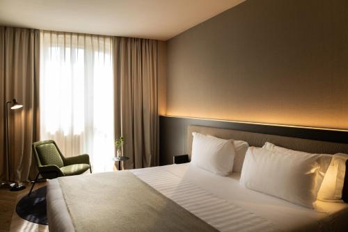 Litta Palace Milanoにあるベッド