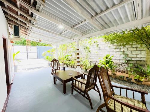 Balkoni atau teres di Lavo Villa