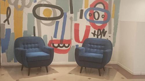 Posezení v ubytování Departamento 105 - Edificio VILAUT by INMOVE Temporarios