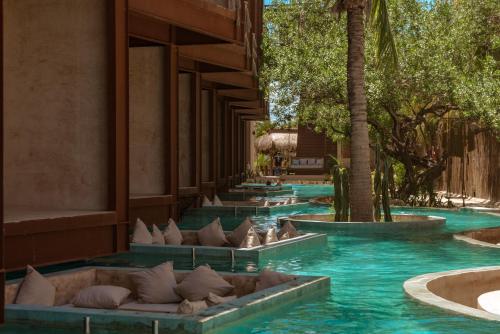 Bazén v ubytování AWA Holbox Hotel Boutique - Beach Front nebo v jeho okolí