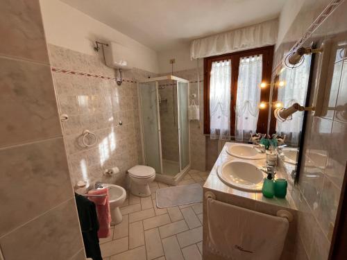 Koupelna v ubytování Casa Cactus