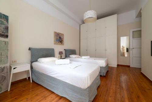 Vintage and Spacious 3BA next to Athens ancient city center