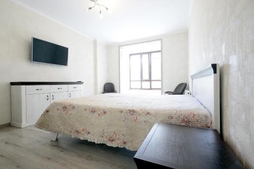 Ένα ή περισσότερα κρεβάτια σε δωμάτιο στο "Deluxe Apartments" L 26-4 - 11220