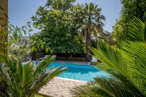 Bazén v ubytování Eleonas Private pool villa nebo v jeho okolí