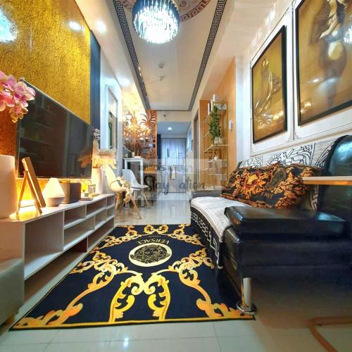 Posezení v ubytování Condo in Pasay S Residences