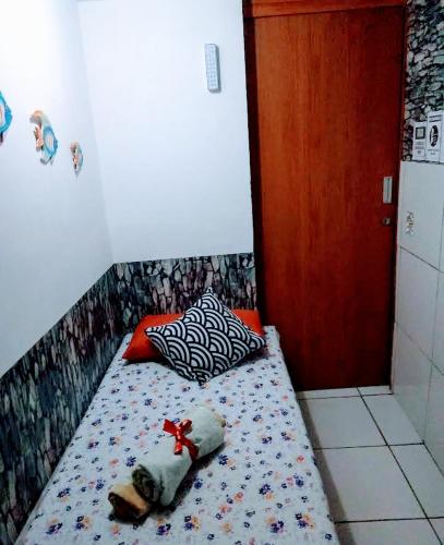 Postel nebo postele na pokoji v ubytování Pousada Zélia Barros