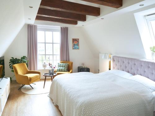 Postel nebo postele na pokoji v ubytování Five Rooms