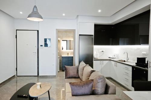Η κουζίνα ή μικρή κουζίνα στο Cozy Home With Cooking Near Tram