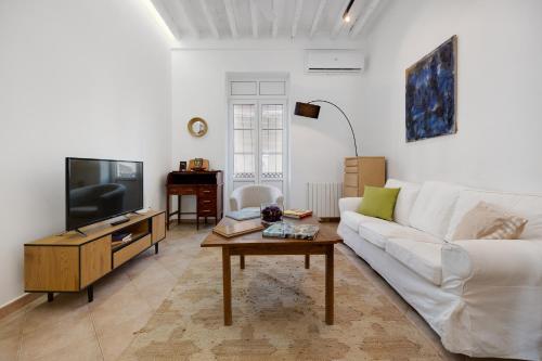 TV/trung tâm giải trí tại HB Apartments - Luxury Boutique Mercado