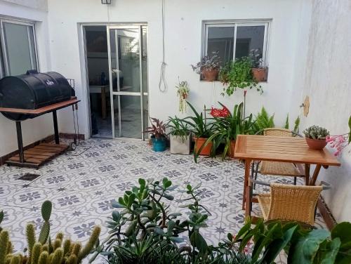 Zahrada ubytování CASA PATRIA, con cochera, patio, parrilla
