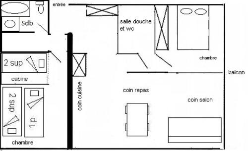 Photo de la galerie de l'établissement Résidence Le Mont Blanc - 3 Pièces pour 7 Personnes 504, à Aime La Plagne